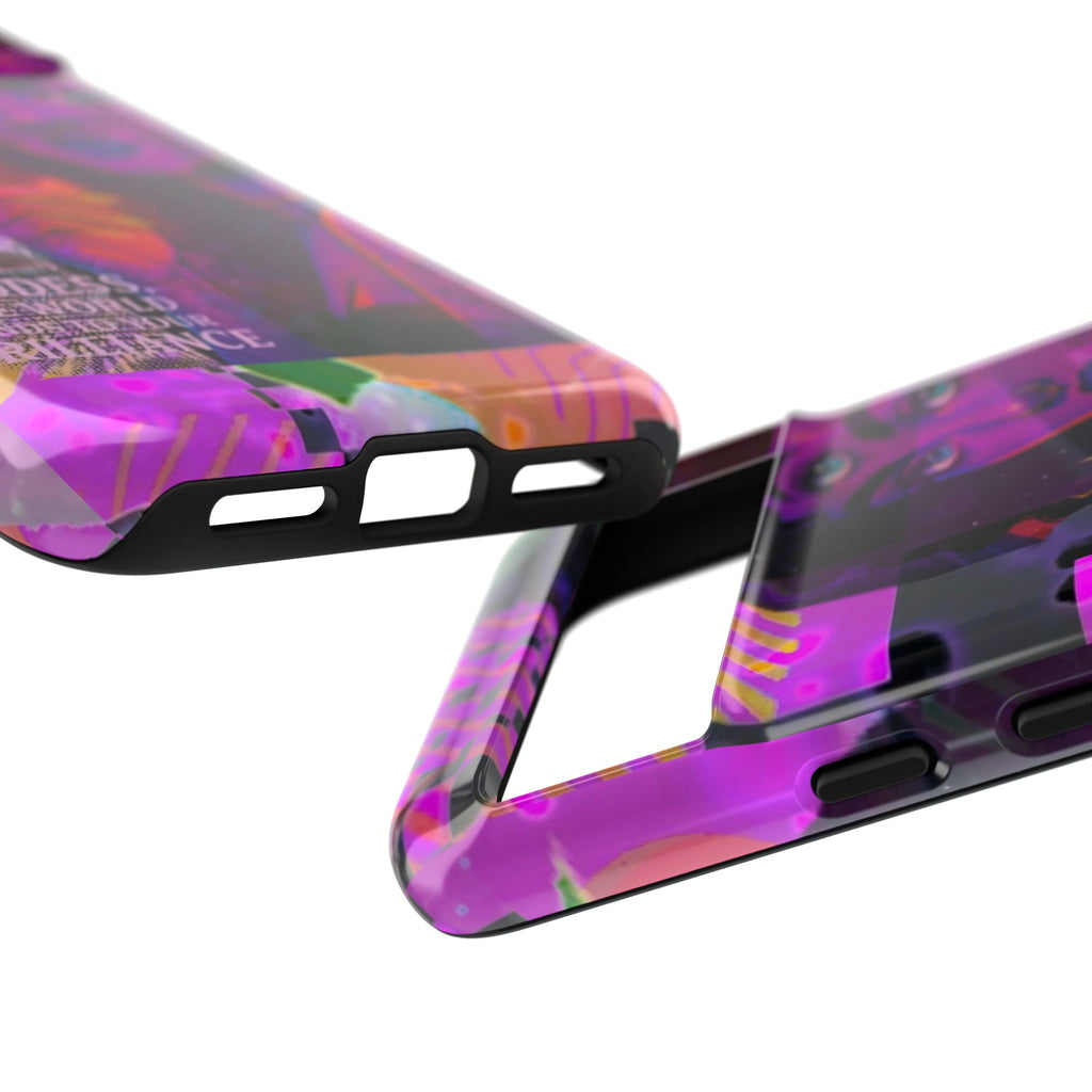 Third-Eye Goddess Phone Case — Neon Psychic Art iPhone Cover