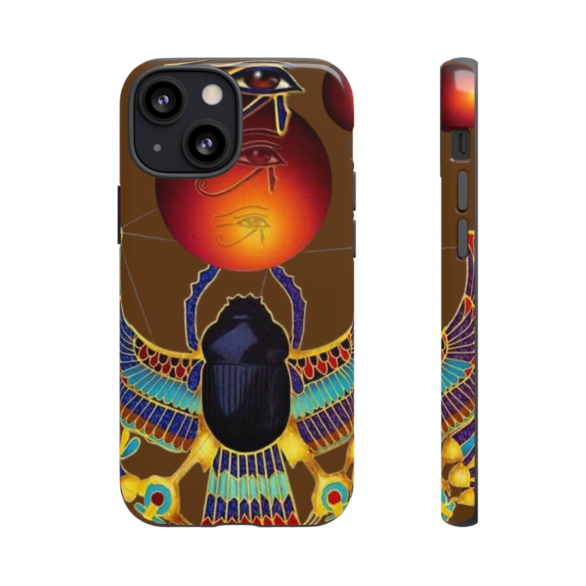 Egyptian Scarab Phone Case | Tough Cases for Unique Style, Protective Cases, Artistic Phone Covers, Gifts for Art Lovers