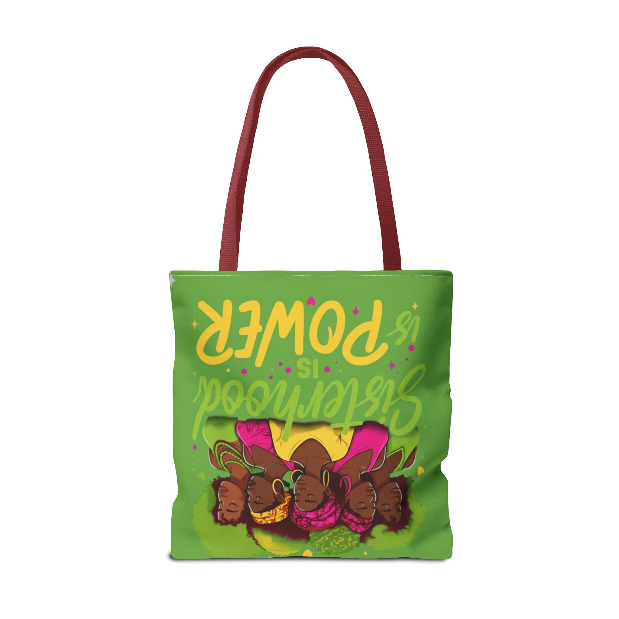 Sisterhood is Power — Tote Bag (AOP) — Green