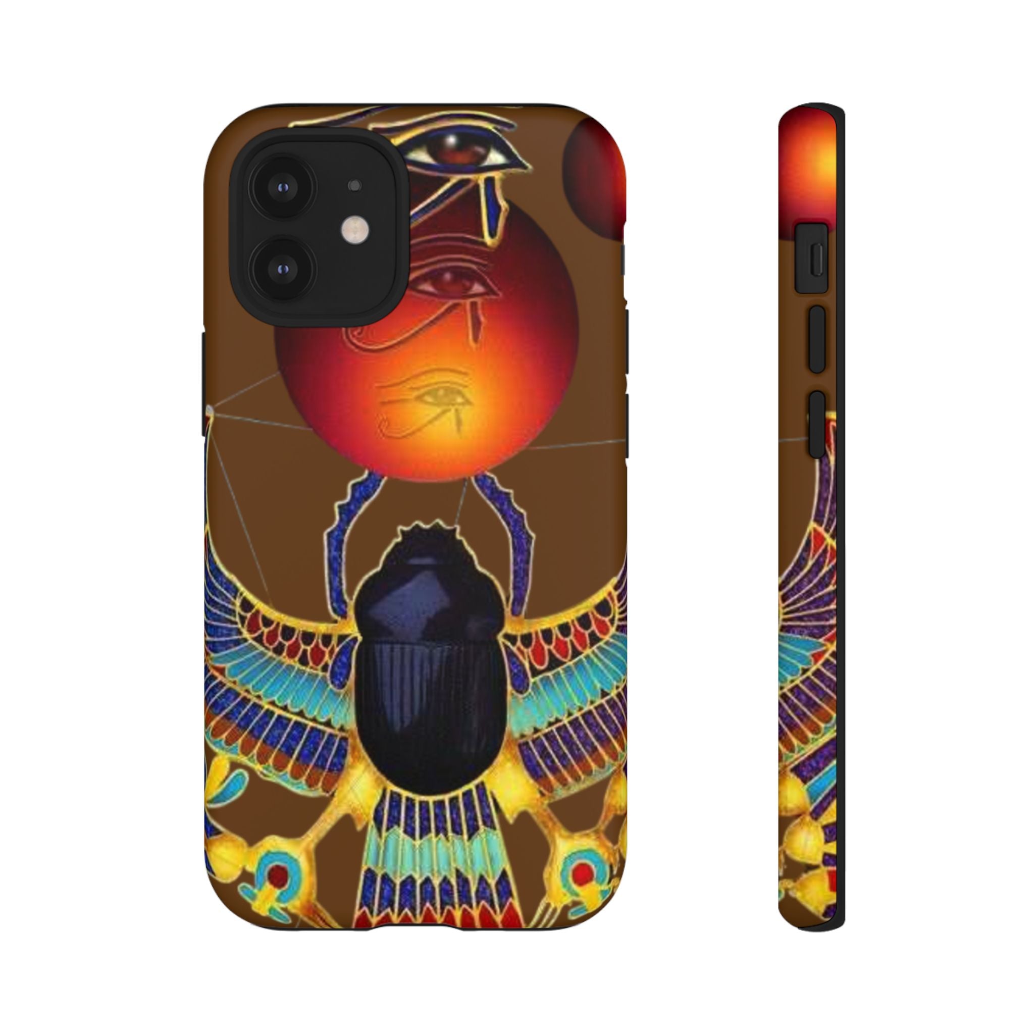 Egyptian Scarab Phone Case | Tough Cases for Unique Style, Protective Cases, Artistic Phone Covers, Gifts for Art Lovers