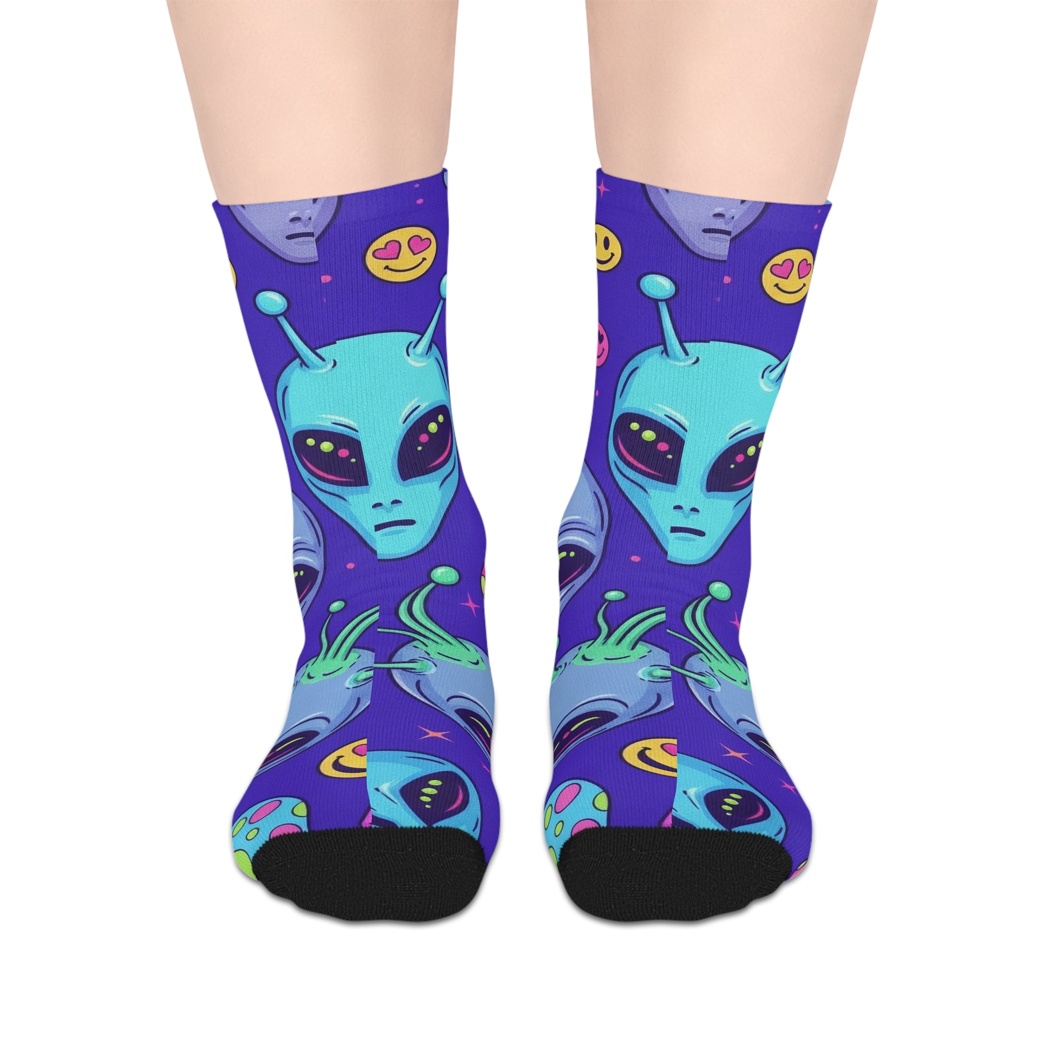 Alien Mood Crew Socks 👽