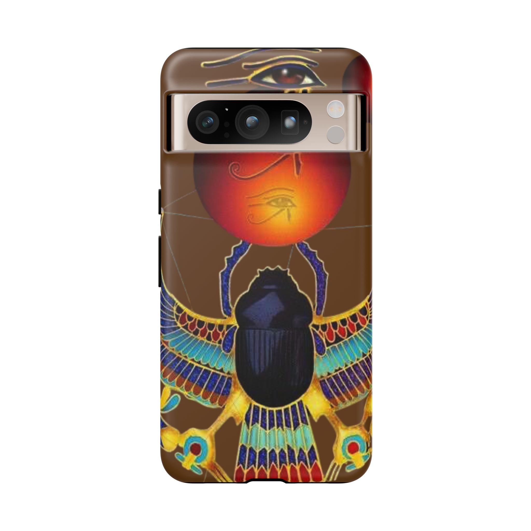 Egyptian Scarab Phone Case | Tough Cases for Unique Style, Protective Cases, Artistic Phone Covers, Gifts for Art Lovers
