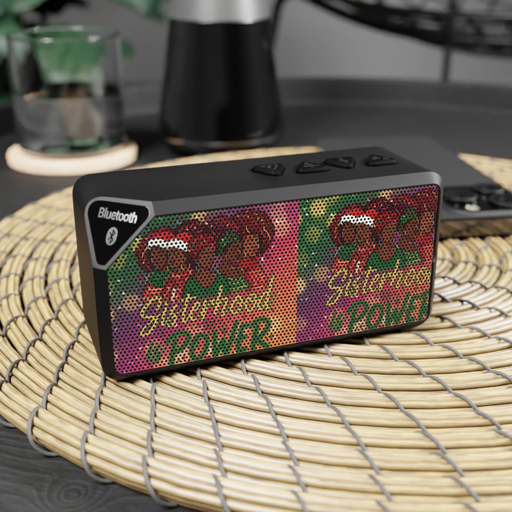 Bluetooth Speaker — Sisterhood Power Retro Pop Design🎁