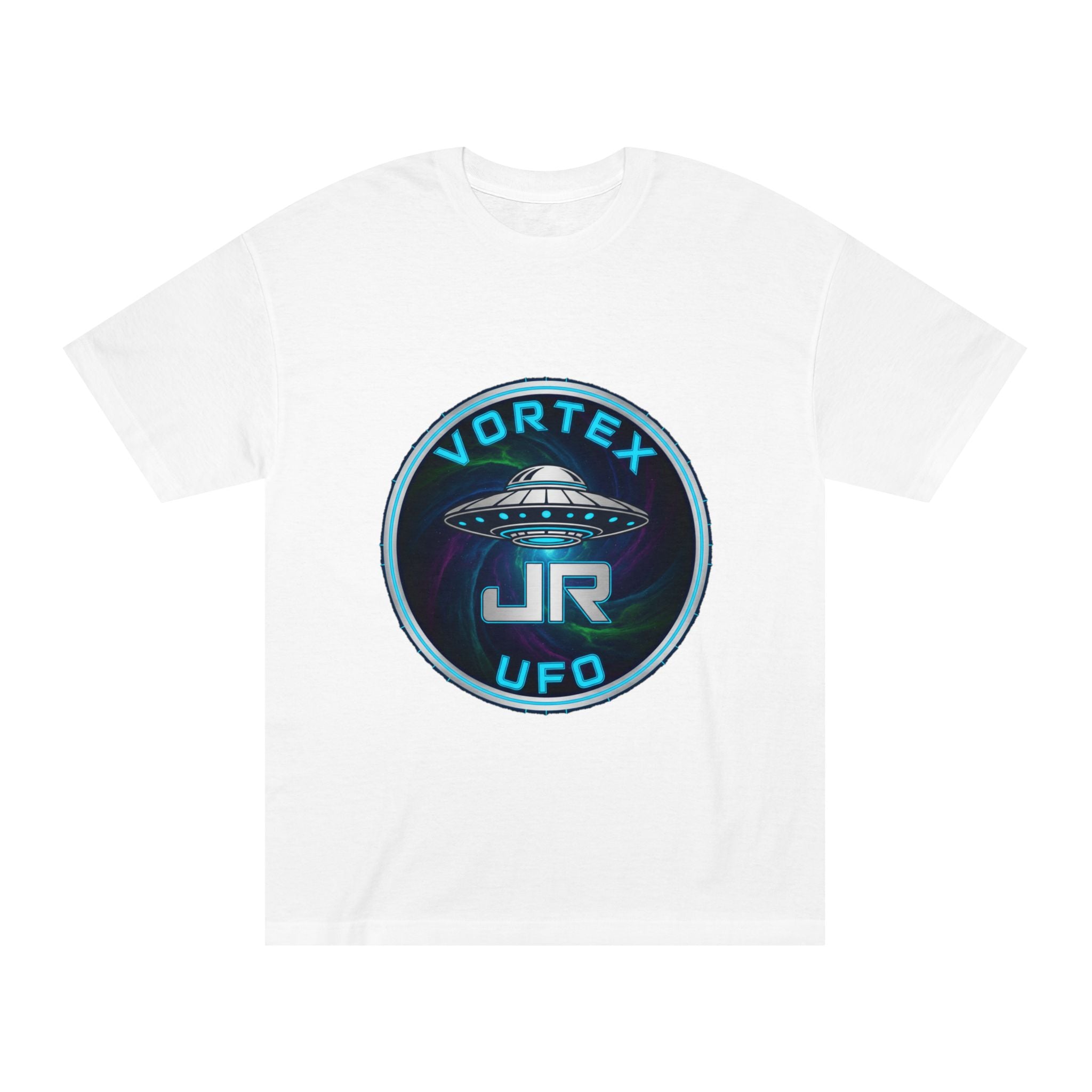 UFO Vortex JR Tee — Retro Sci‑Fi Alien Saucer Shirt Printify