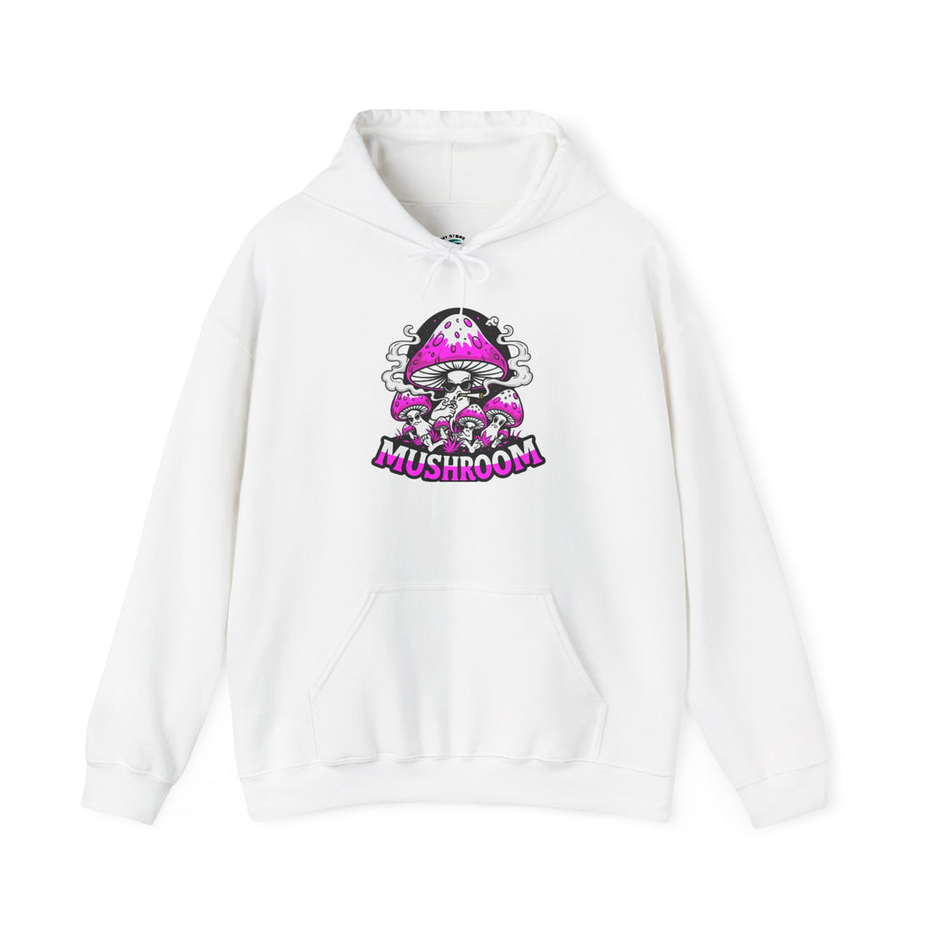Mushroom Graphic Hoodie — Cozy Fungi Nature Sweatshirt