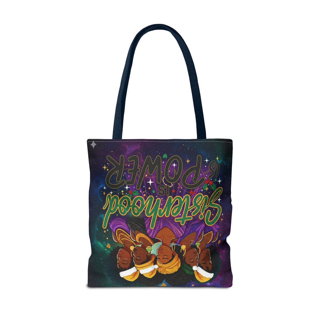 Sisterhood Power Tote Bag – Afrocentric Women Unity Canvas Tote