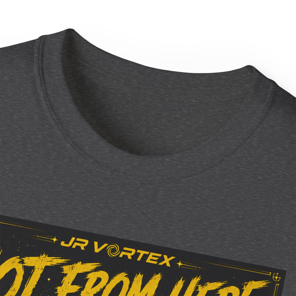 Not From Here T‑Shirt — Retro Route 66 Alien Road Trip Graphic Tee
