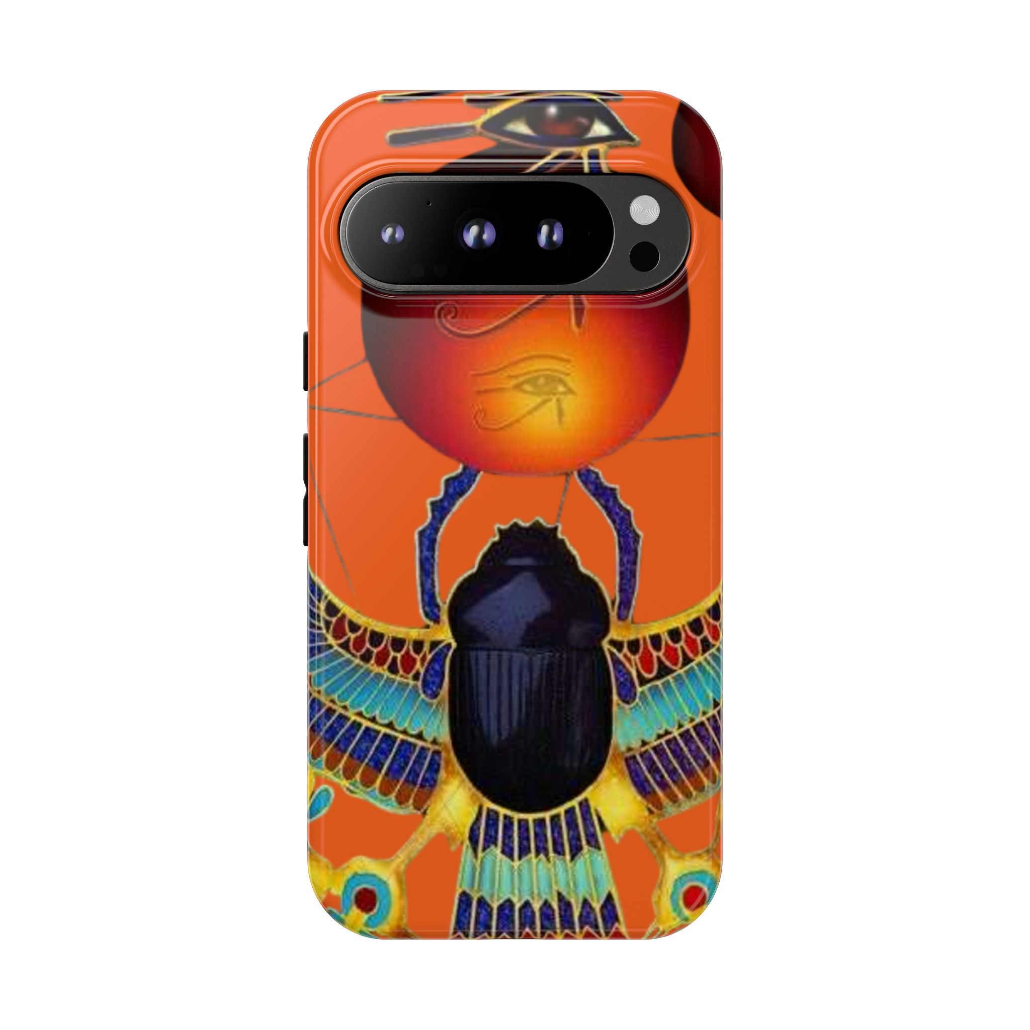 Egyptian-Inspired Phone Case, Tough Phone Cover, Unique Protective Case, Gift for Her, Vibrant Egyptian Art
