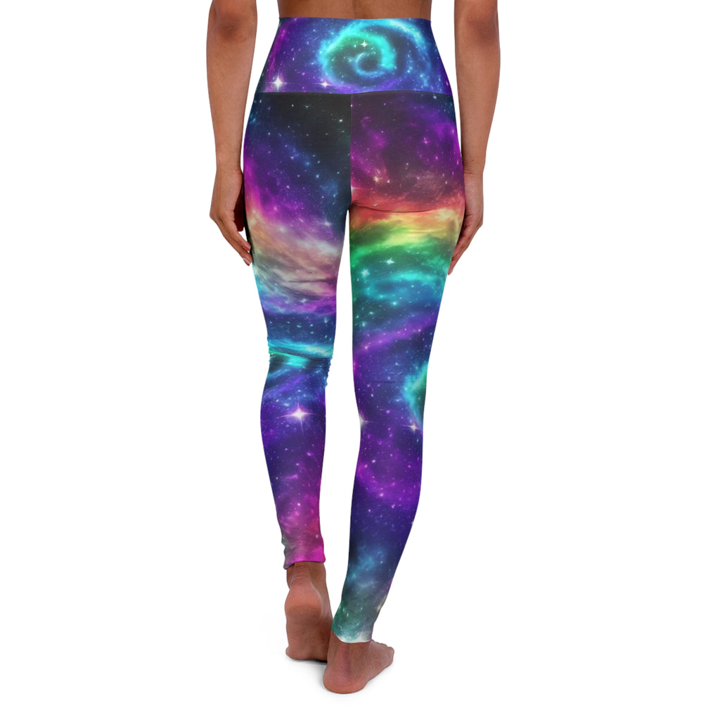 High Waisted Yoga Leggings (AOP)