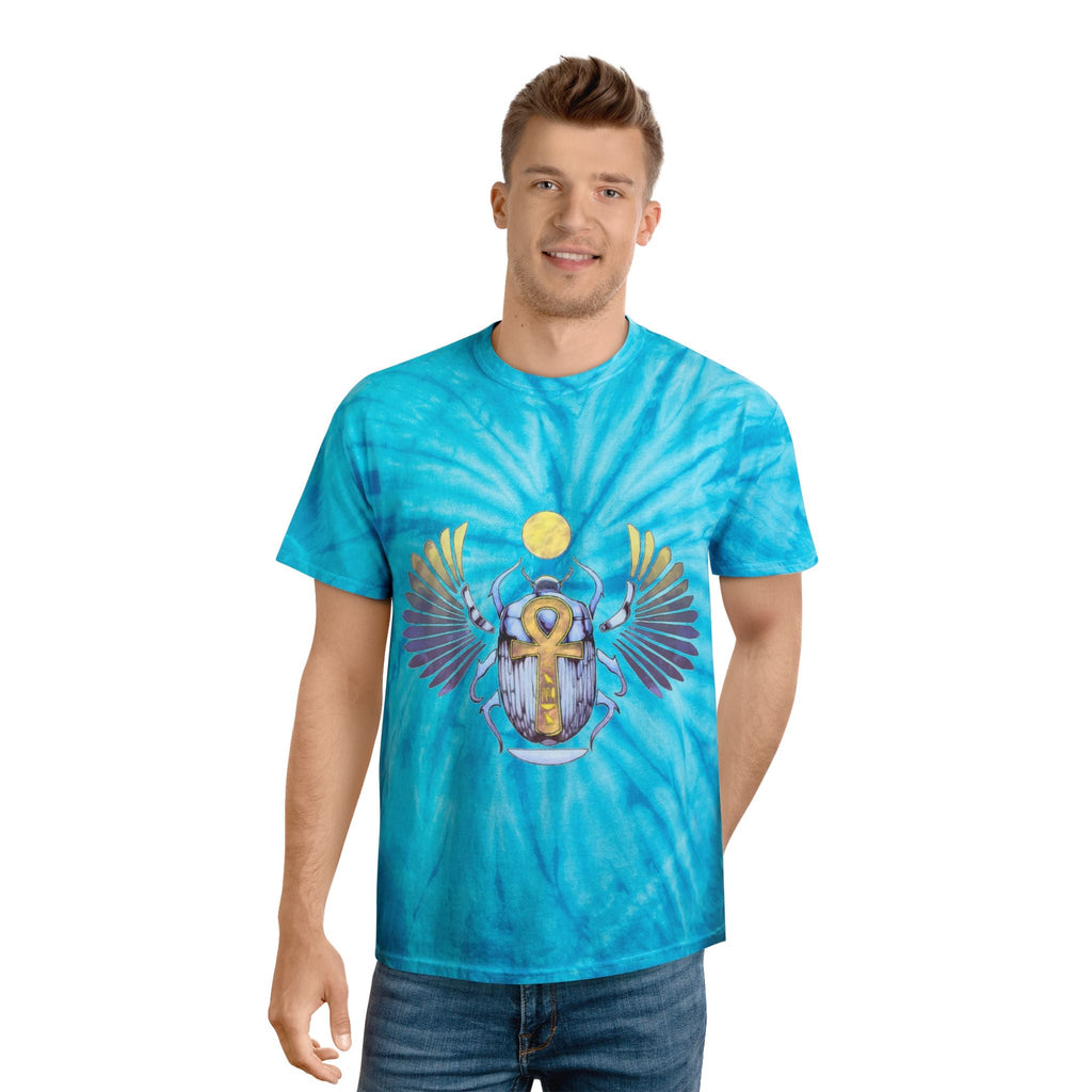 Egyptian Cyclone Tie-Dye Tee — Spiritual Streetwear Printify