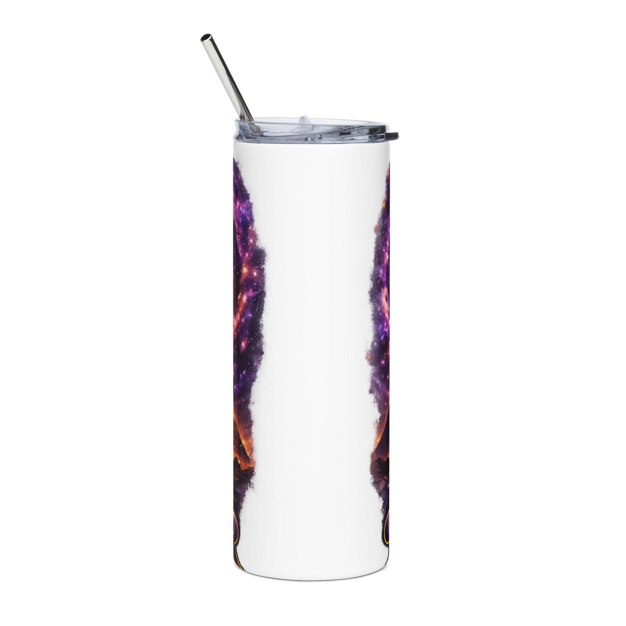 20oz Tumbler — Gateway to Ether Pyramid & Eye Cosmic Design