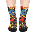 Cartoon Chaos Crew Socks