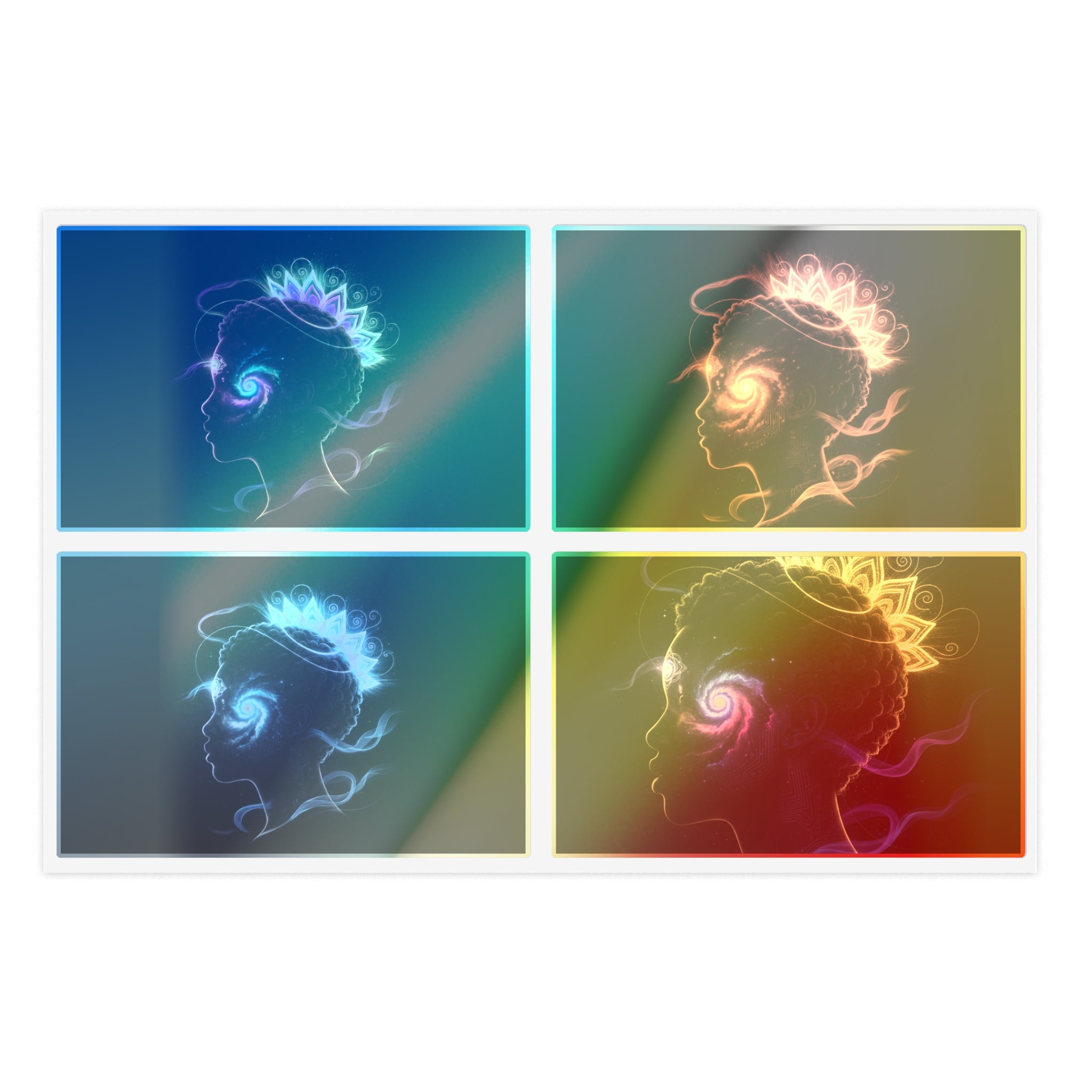 Neon Soul Vision Sticker Sheet