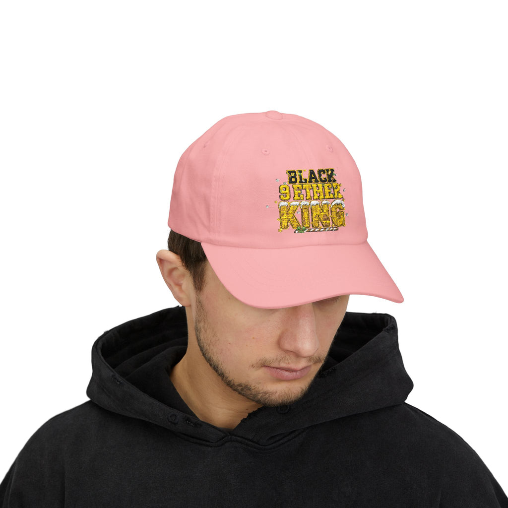 Black Father King Dad Cap — "Black Father King" Embroidered Baseball Hat
