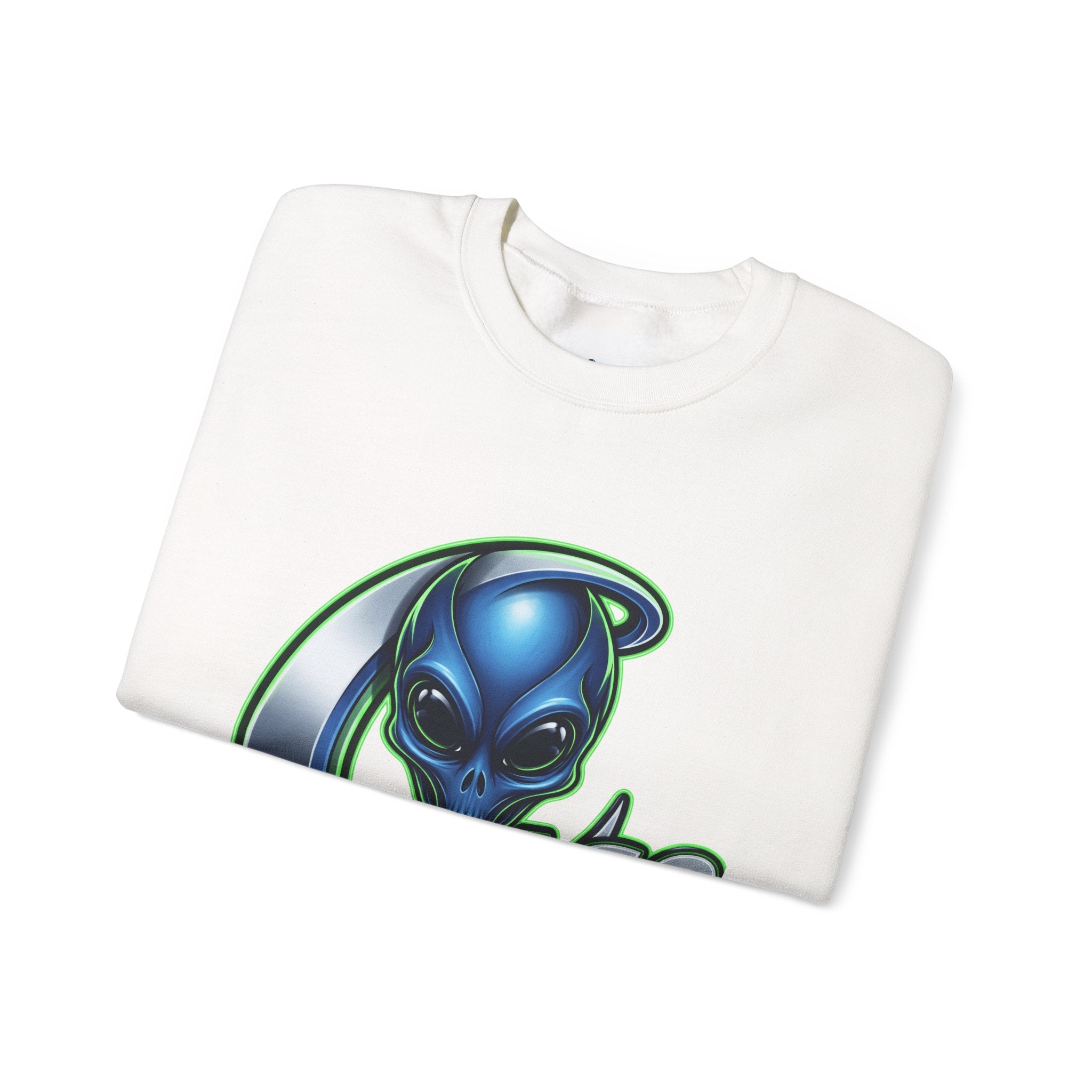 Chicago Alien Sweatshirt — Alien Graphic Crewneck
