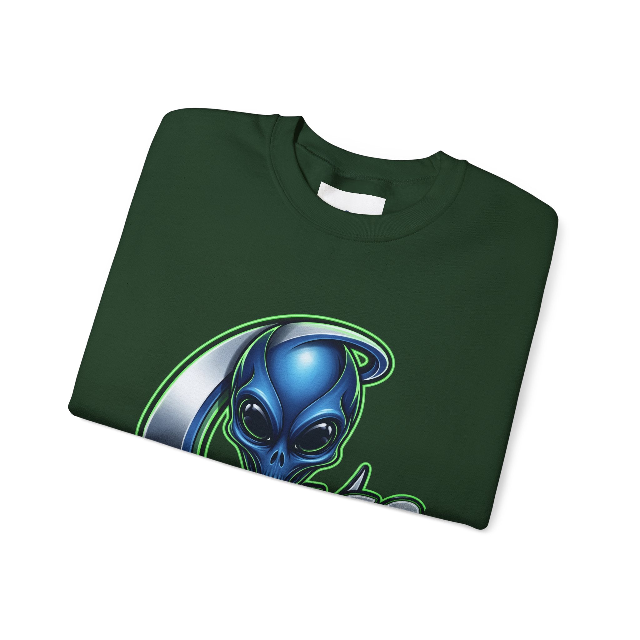 Chicago Alien Sweatshirt — Alien Graphic Crewneck