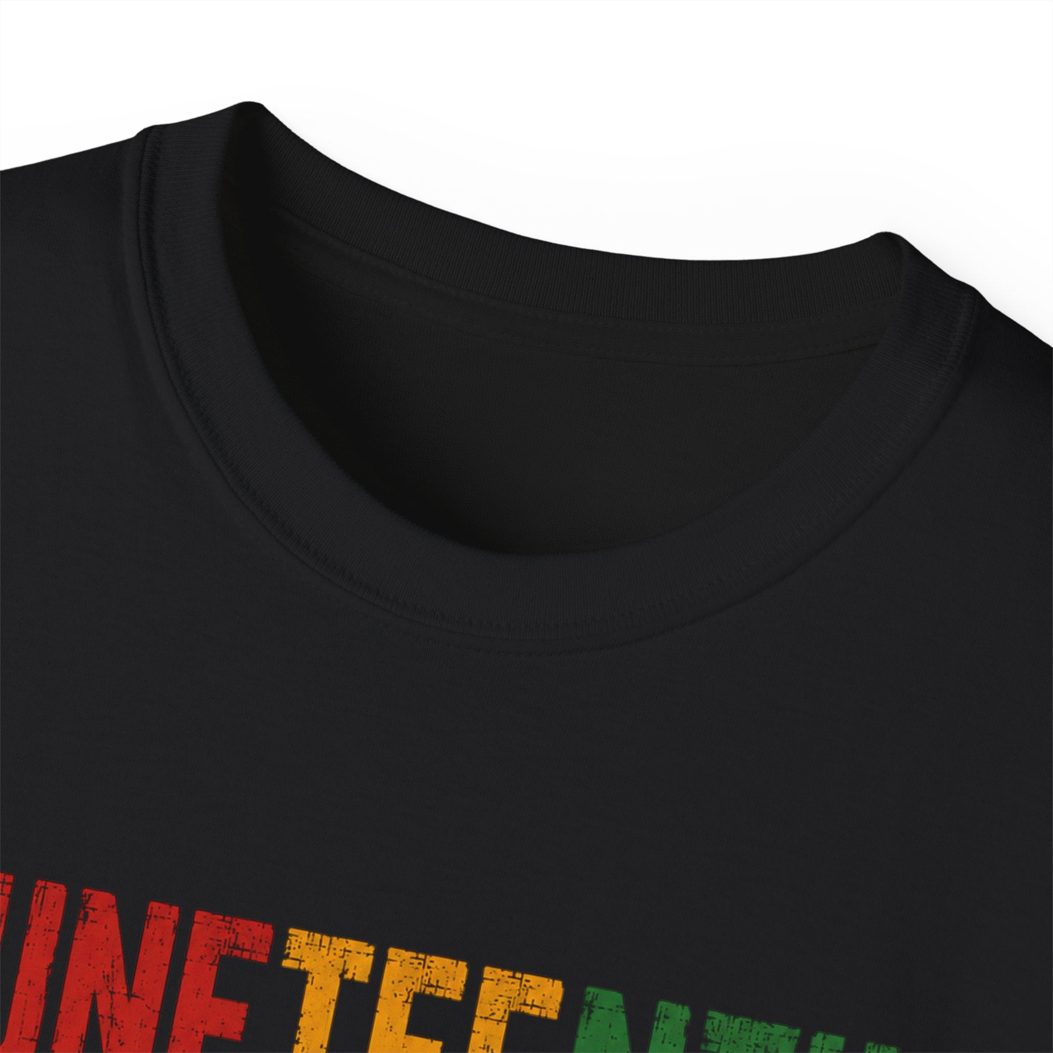 Juneteenth 1865 Freedom Fist T‑Shirt — African Pride Celebration Tee
