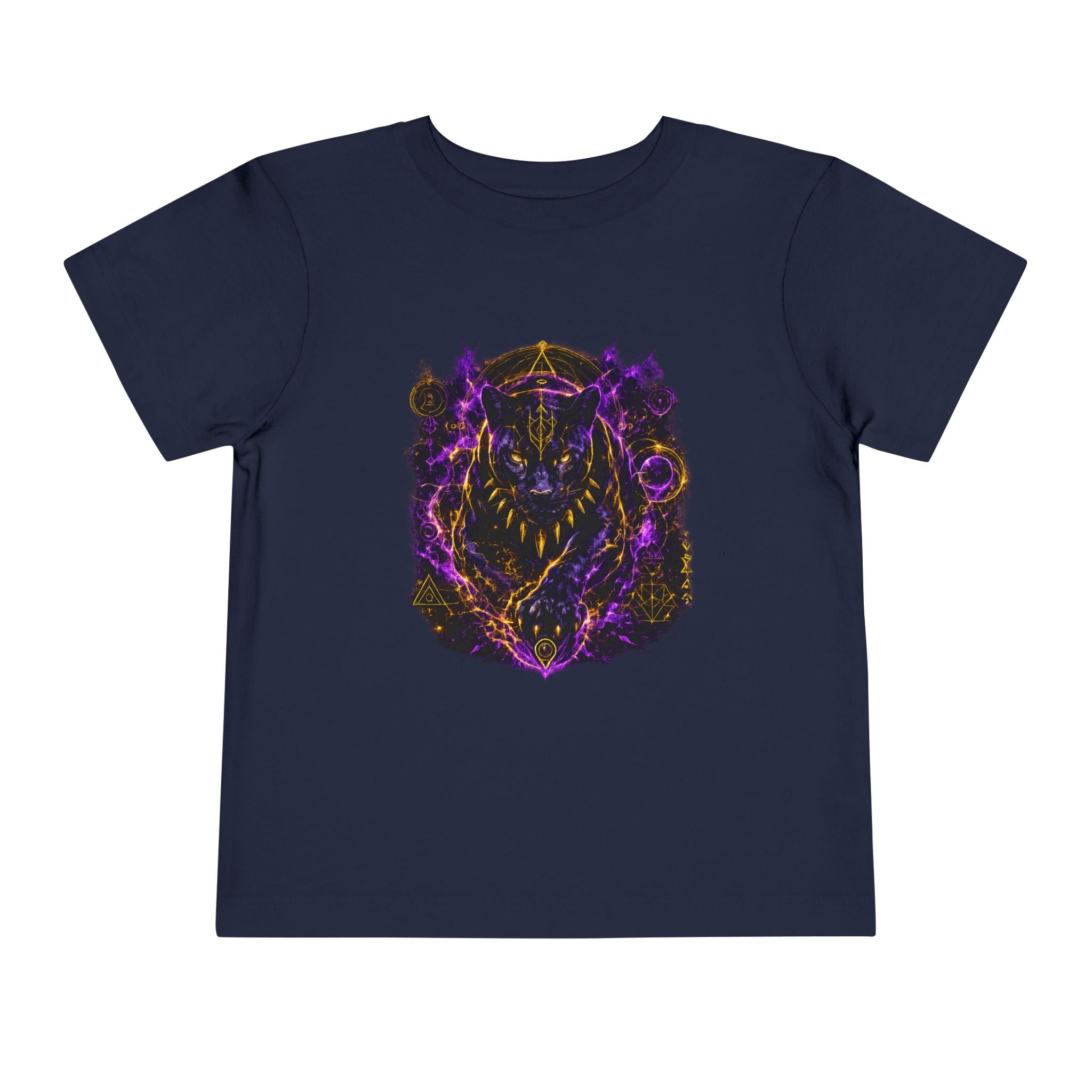 Black Panther Cosmic Guardian Toddler Tee | Earth Frequency Kids | JR Vortex