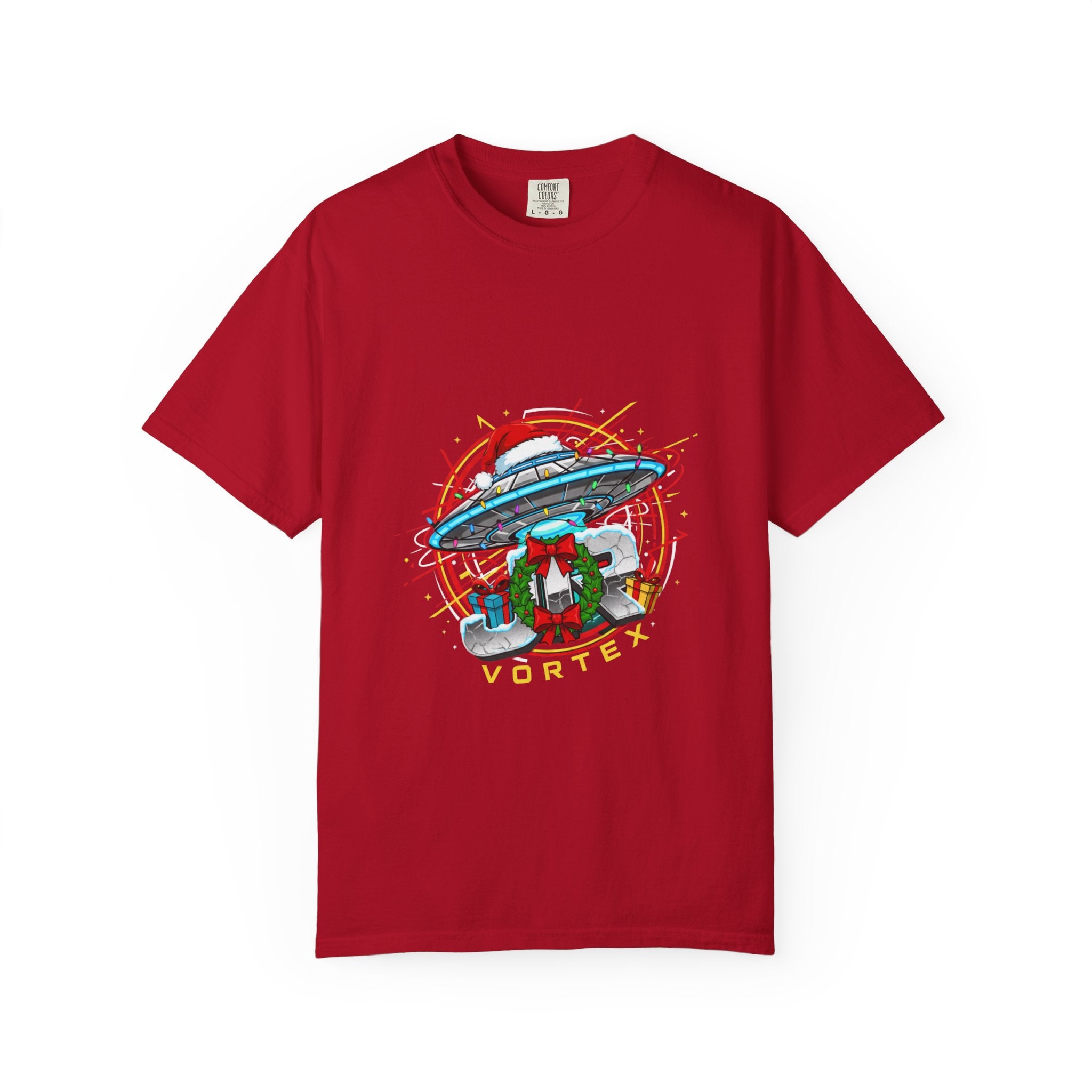 UFO Vacation Tee — Retro Alien Abduction Graphic T-Shirt
