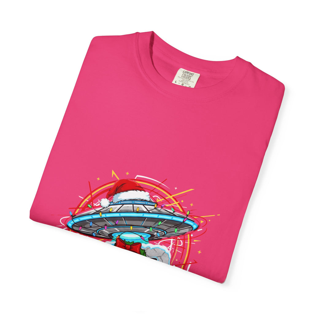 UFO Vacation Tee — Retro Alien Abduction Graphic T-Shirt