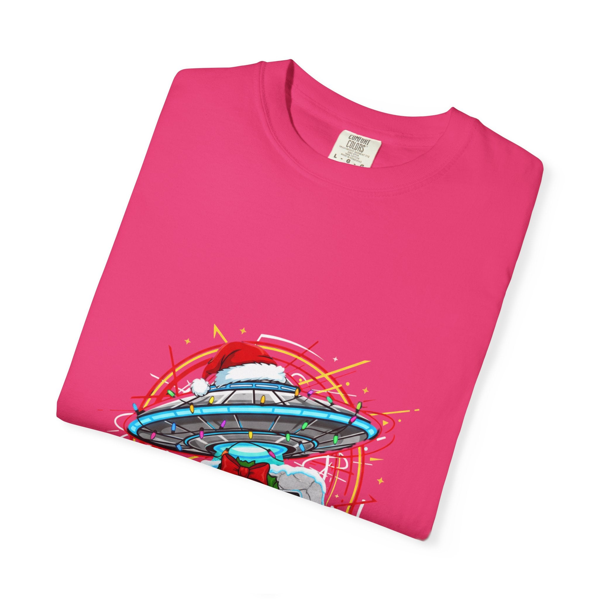 UFO Vacation Tee — Retro Alien Abduction Graphic T-Shirt
