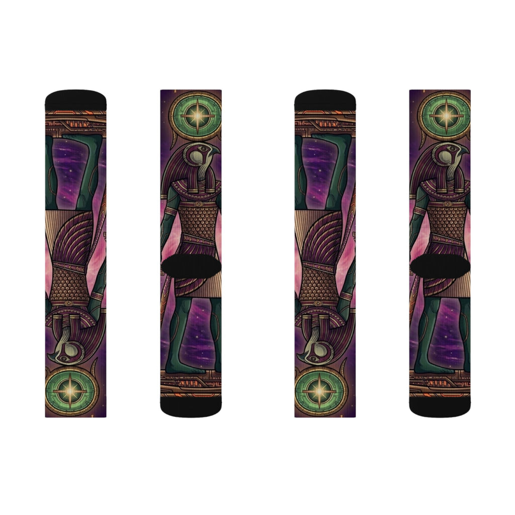 Ancient Frequency Socks-Mystic Purple