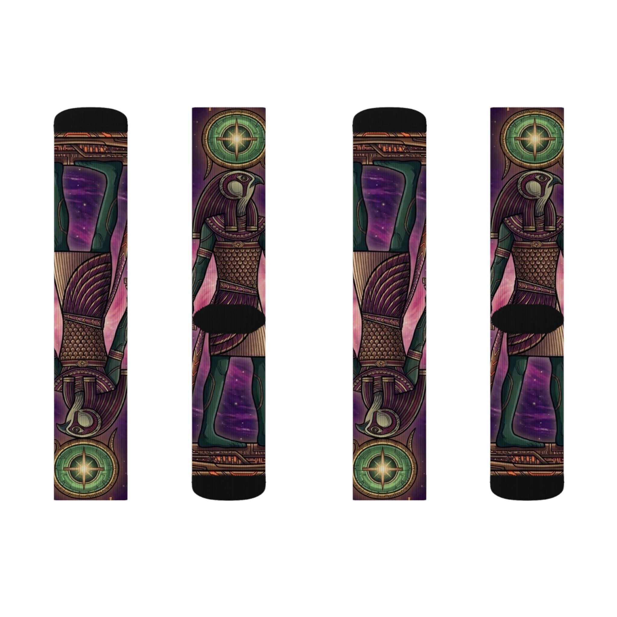 Ancient Frequency Socks-Mystic Purple