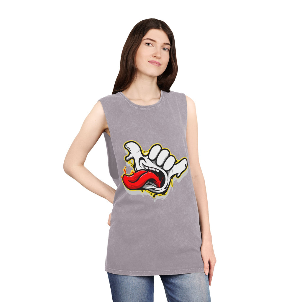 Shaka Tongue Street Tank 🤙🔥