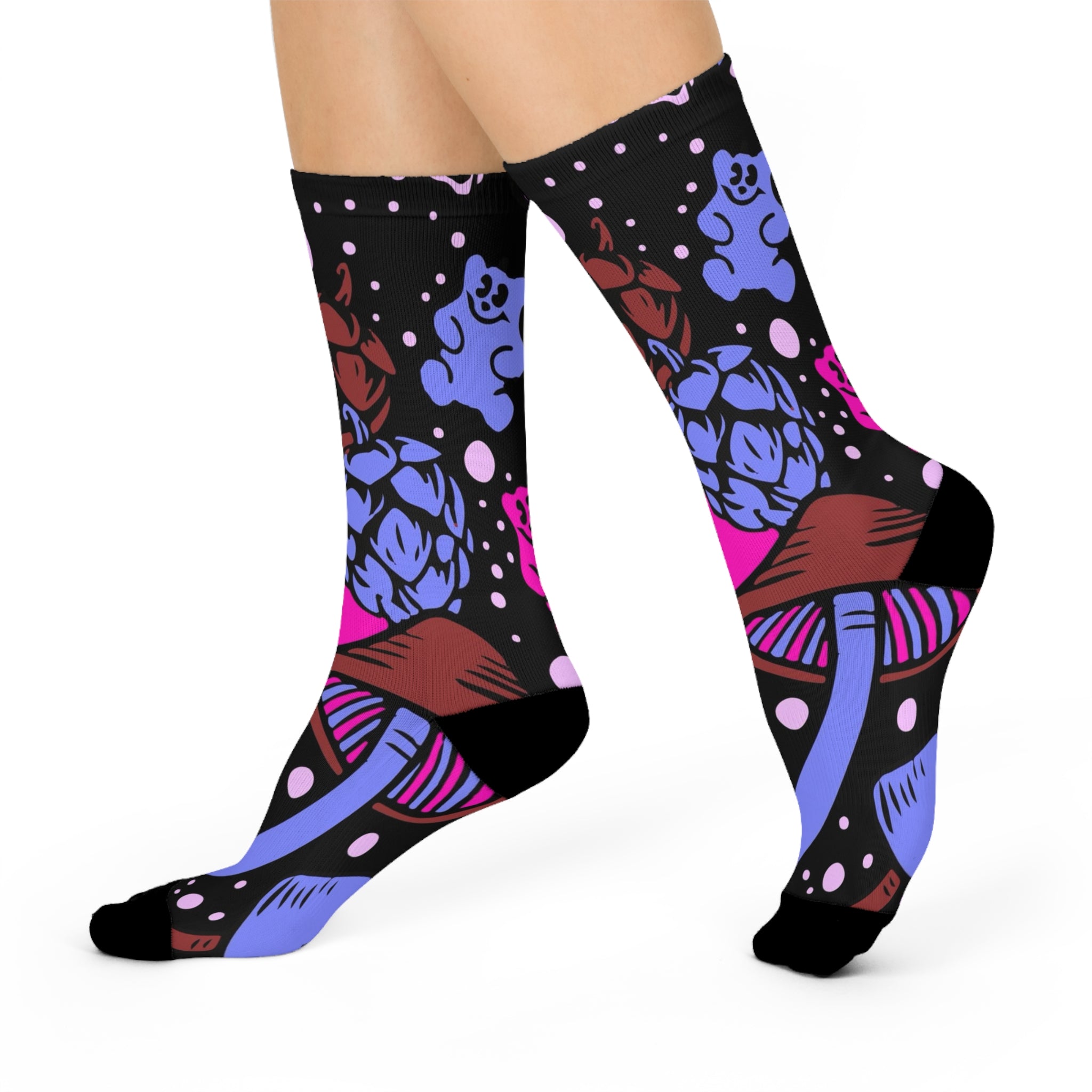 Trip Mode Crew Socks
