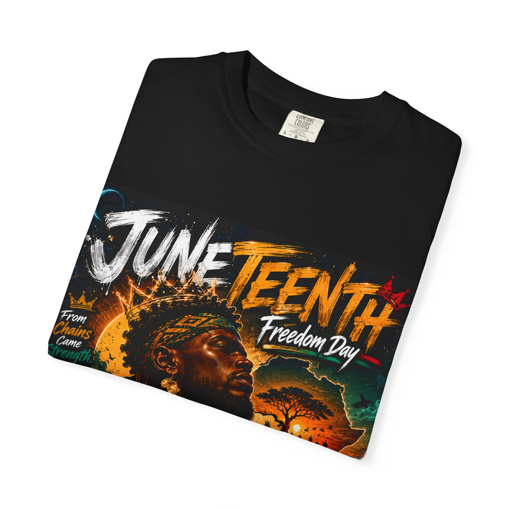 Juneteenth Freedom Day Tee – Unisex Garment-Dyed T-Shirt