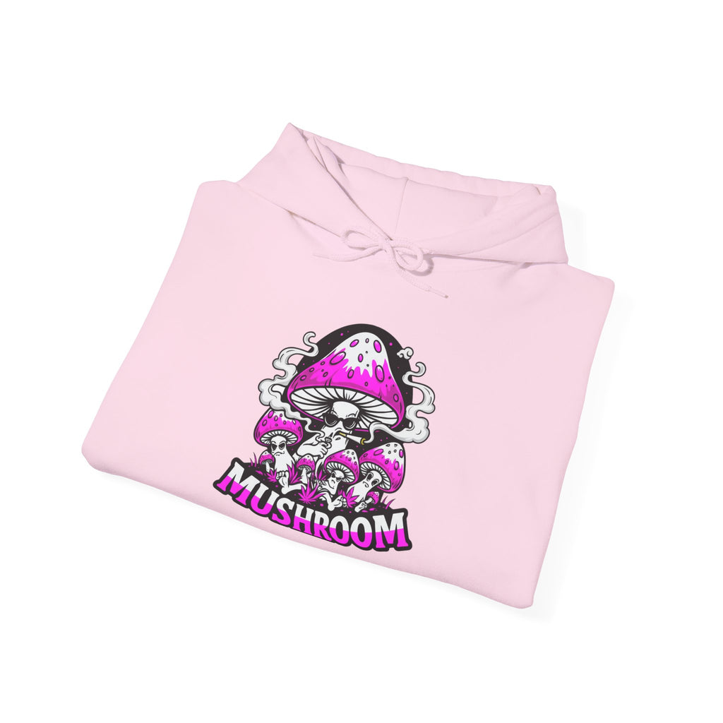 Mushroom Graphic Hoodie — Cozy Fungi Nature Sweatshirt