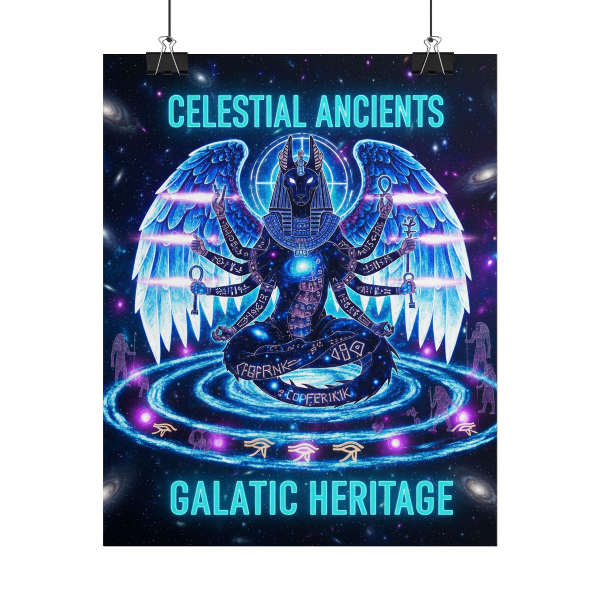 Celestial Ancients – Galactic Heritage Rolled Poster
