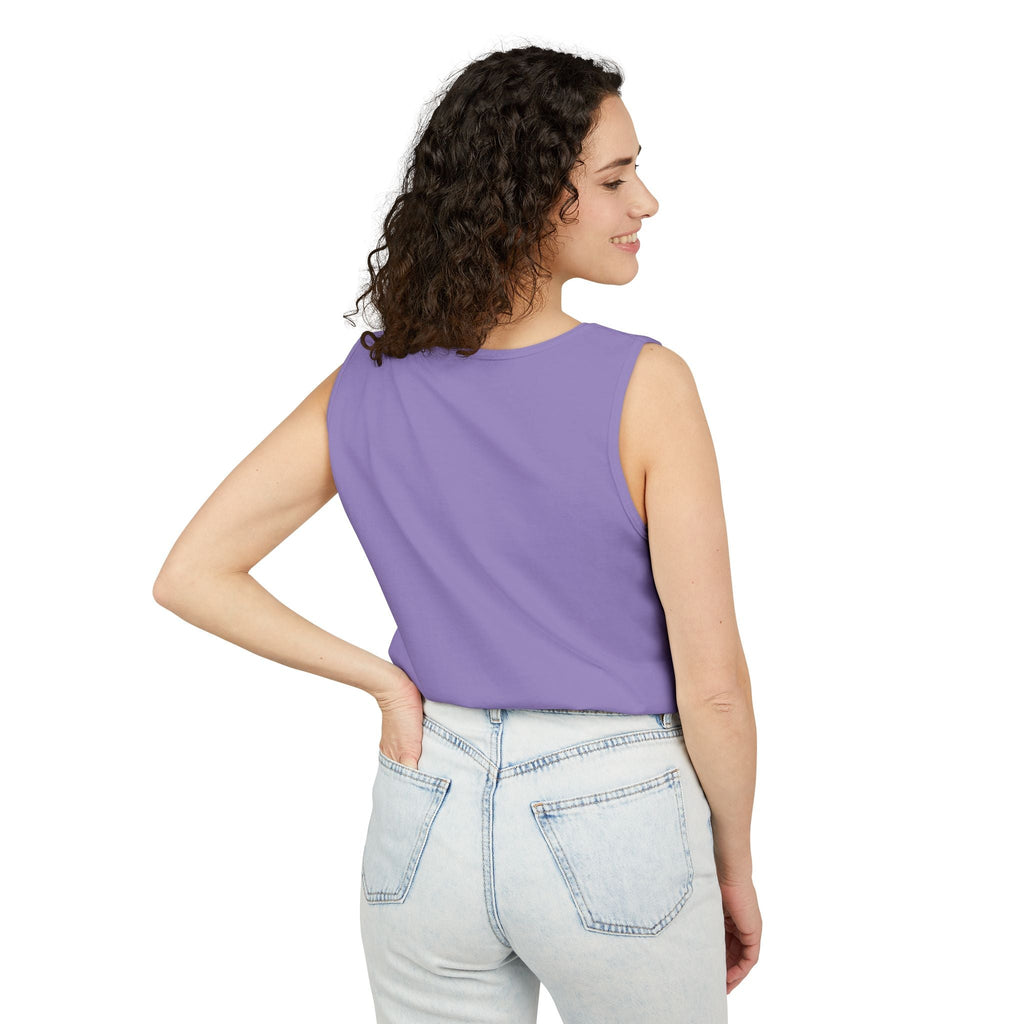 Vibrant Butterfly Design Unisex Tank Top | Colorful Summer Sleeveless Shirt, Gift for Nature Lovers, Festival Wear, Eco-Friendly Fashion Printify