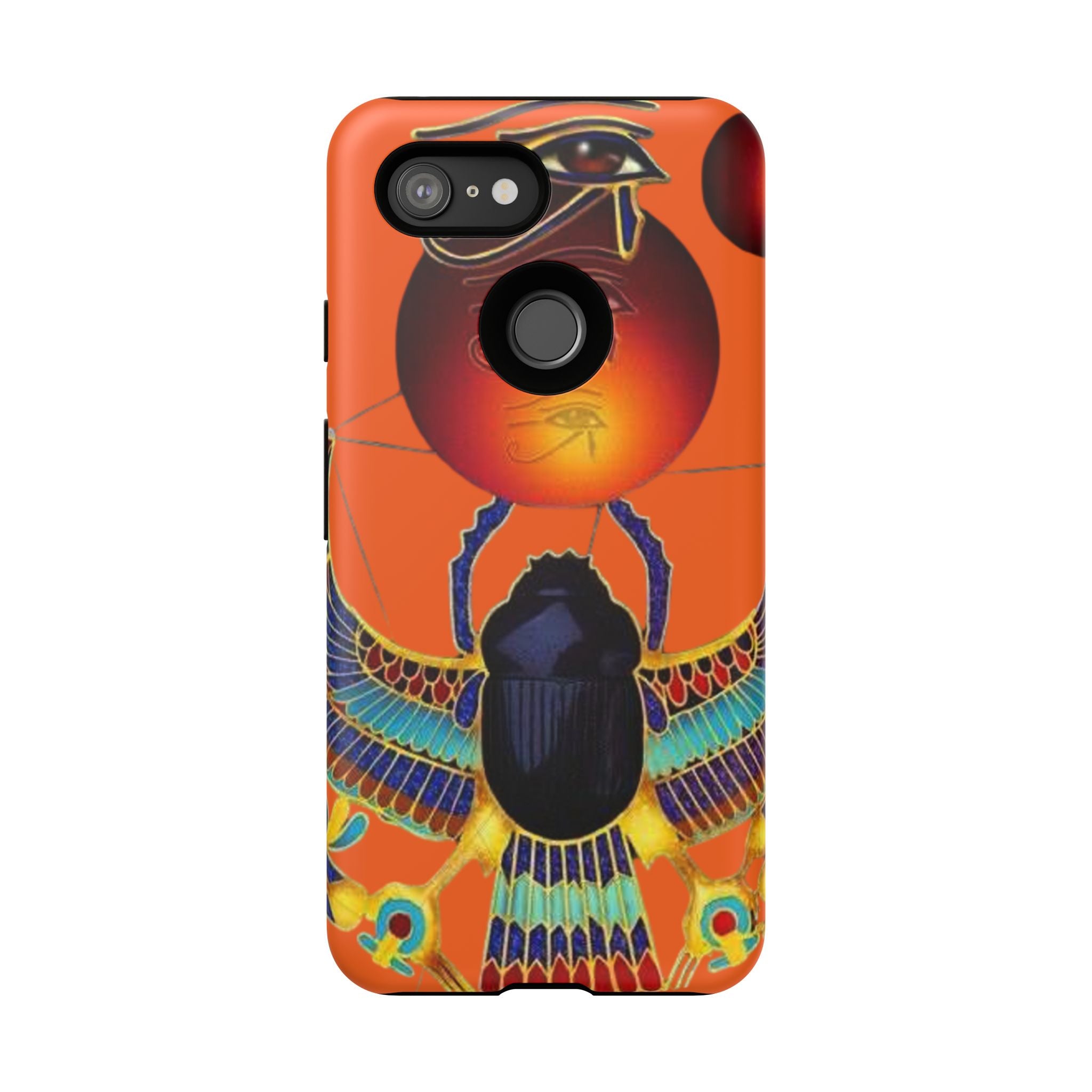 Egyptian-Inspired Phone Case, Tough Phone Cover, Unique Protective Case, Gift for Her, Vibrant Egyptian Art