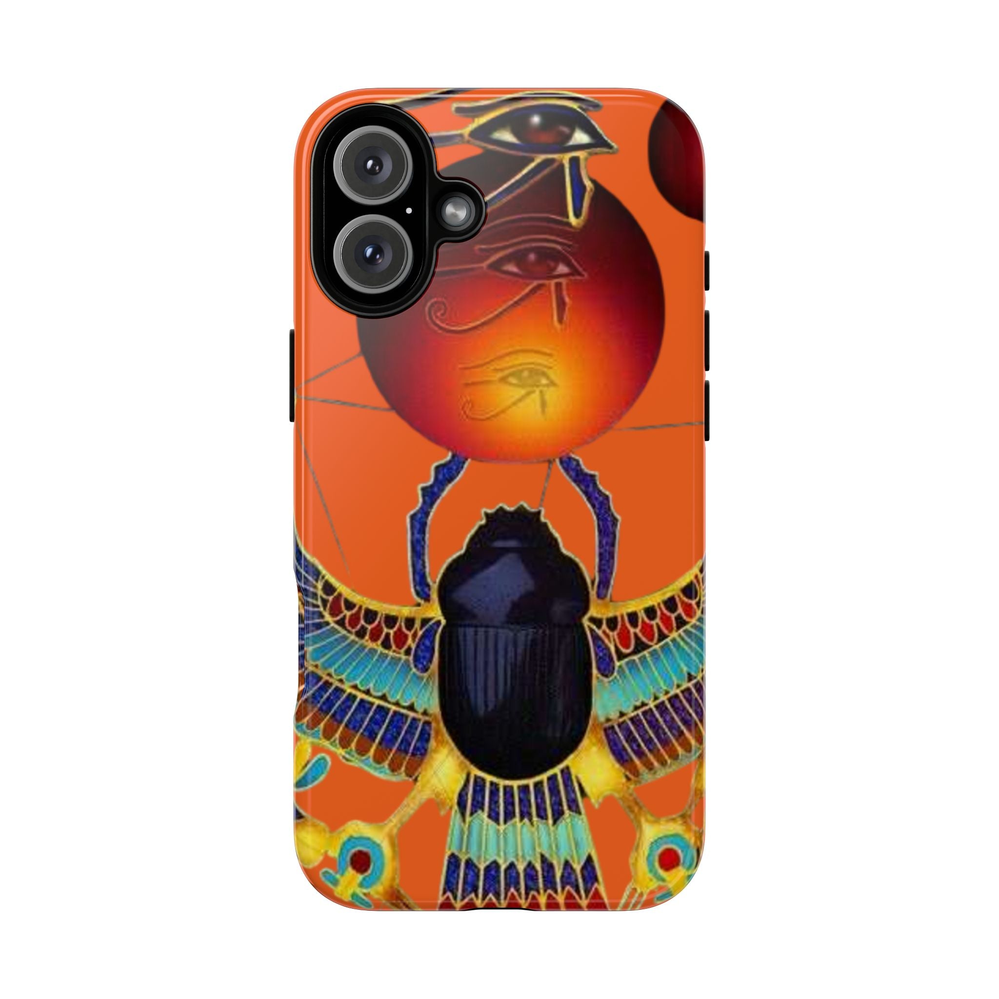 Egyptian-Inspired Phone Case, Tough Phone Cover, Unique Protective Case, Gift for Her, Vibrant Egyptian Art