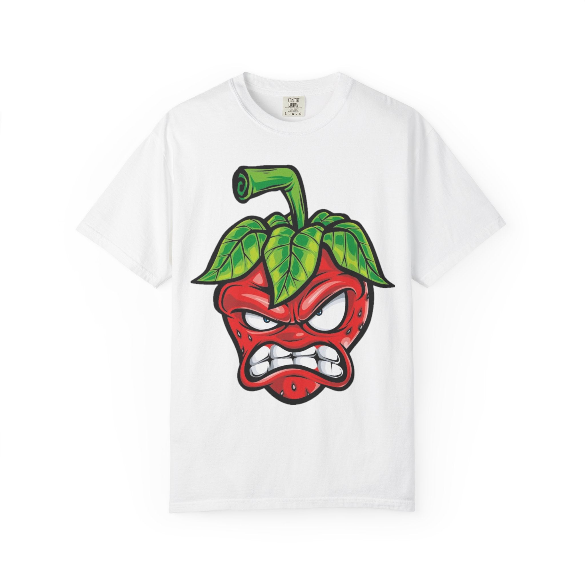 Angry Strawberry Street Tee 🍓😤