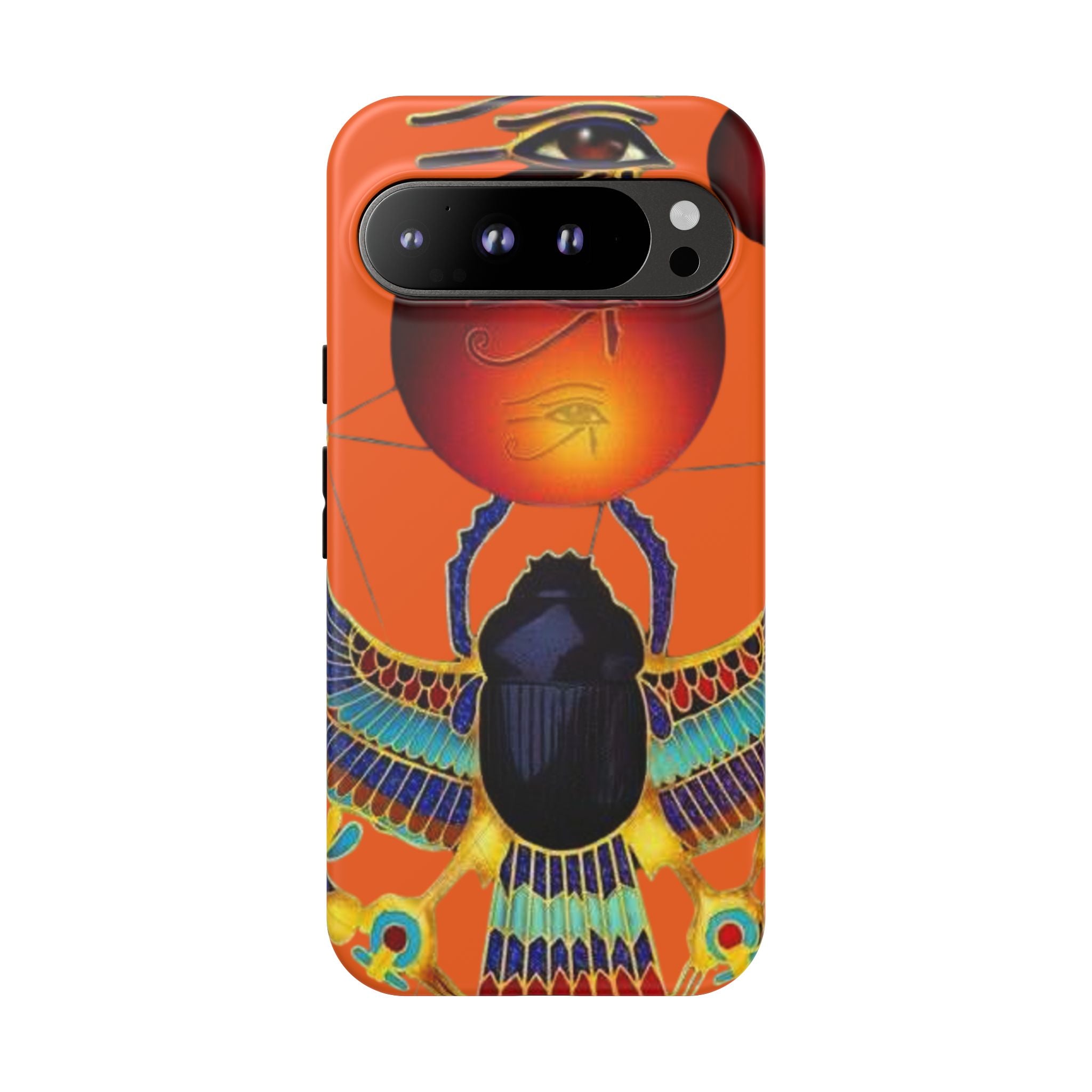 Egyptian-Inspired Phone Case, Tough Phone Cover, Unique Protective Case, Gift for Her, Vibrant Egyptian Art