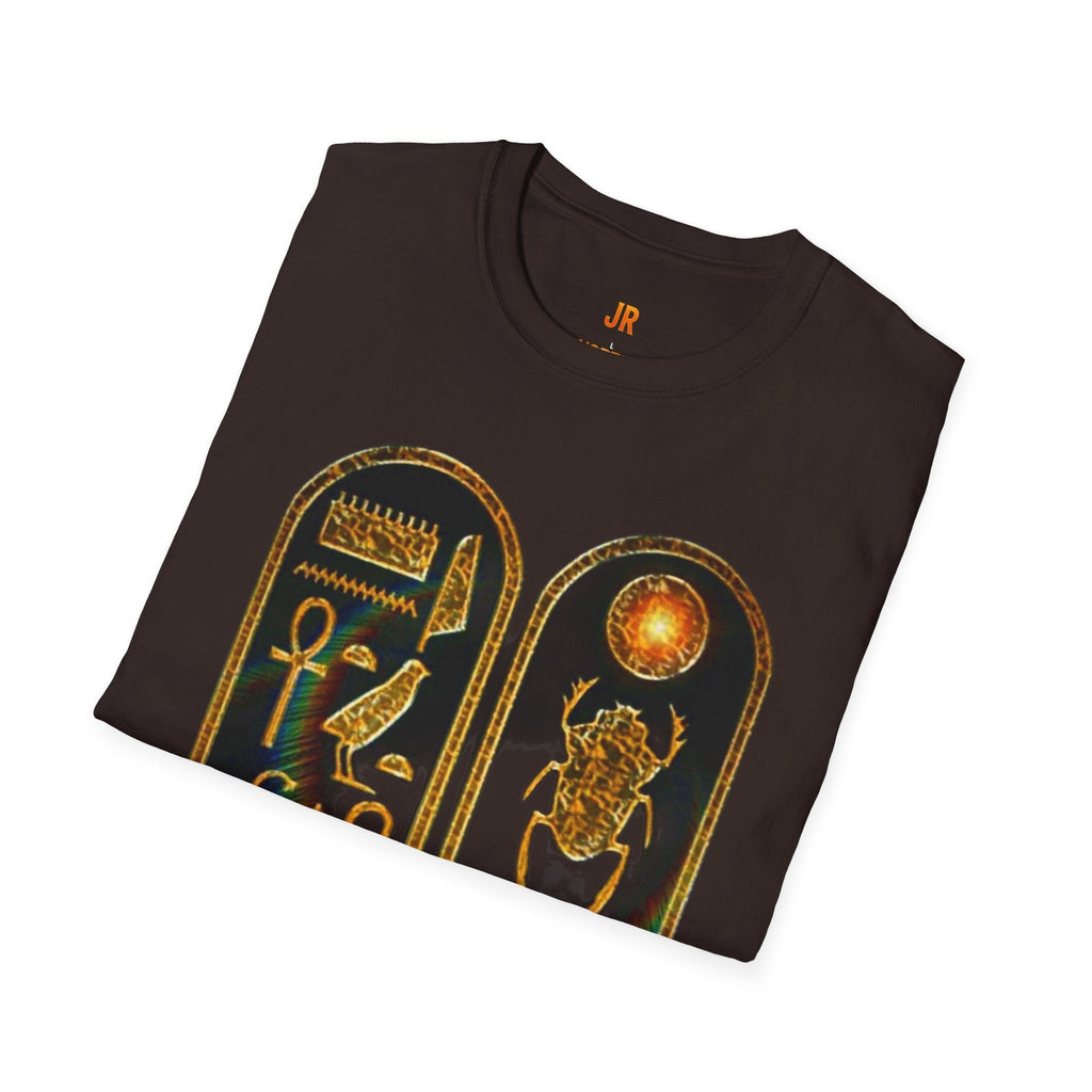 Vintage Egyptian Art Unisex Softstyle T-Shirt - Retro Graphic Tee, Unisex Casual Wear, Unique Gift for History Lovers, Summer Essential Printify