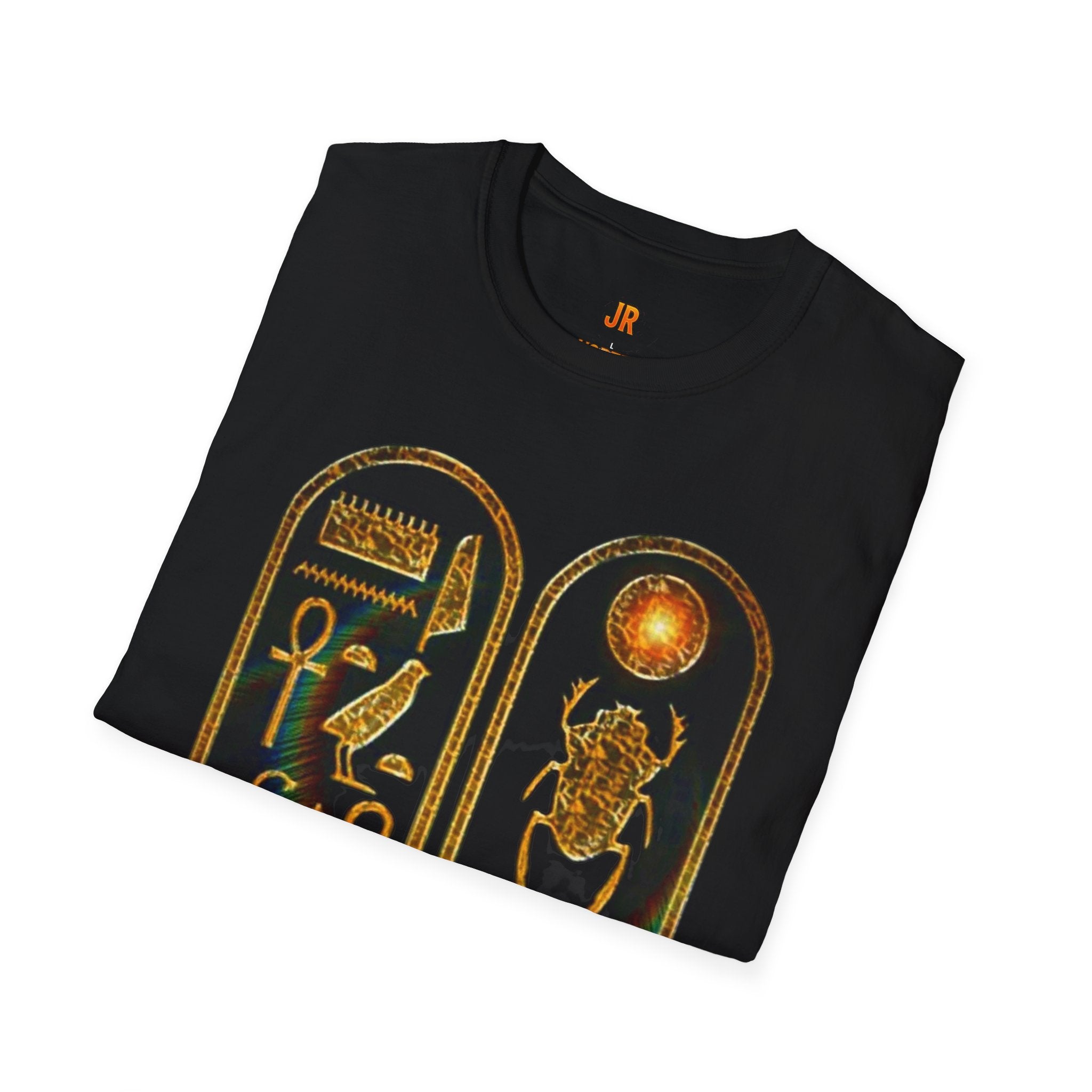 Vintage Egyptian Art Unisex Softstyle T-Shirt - Retro Graphic Tee, Unisex Casual Wear, Unique Gift for History Lovers, Summer Essential Printify