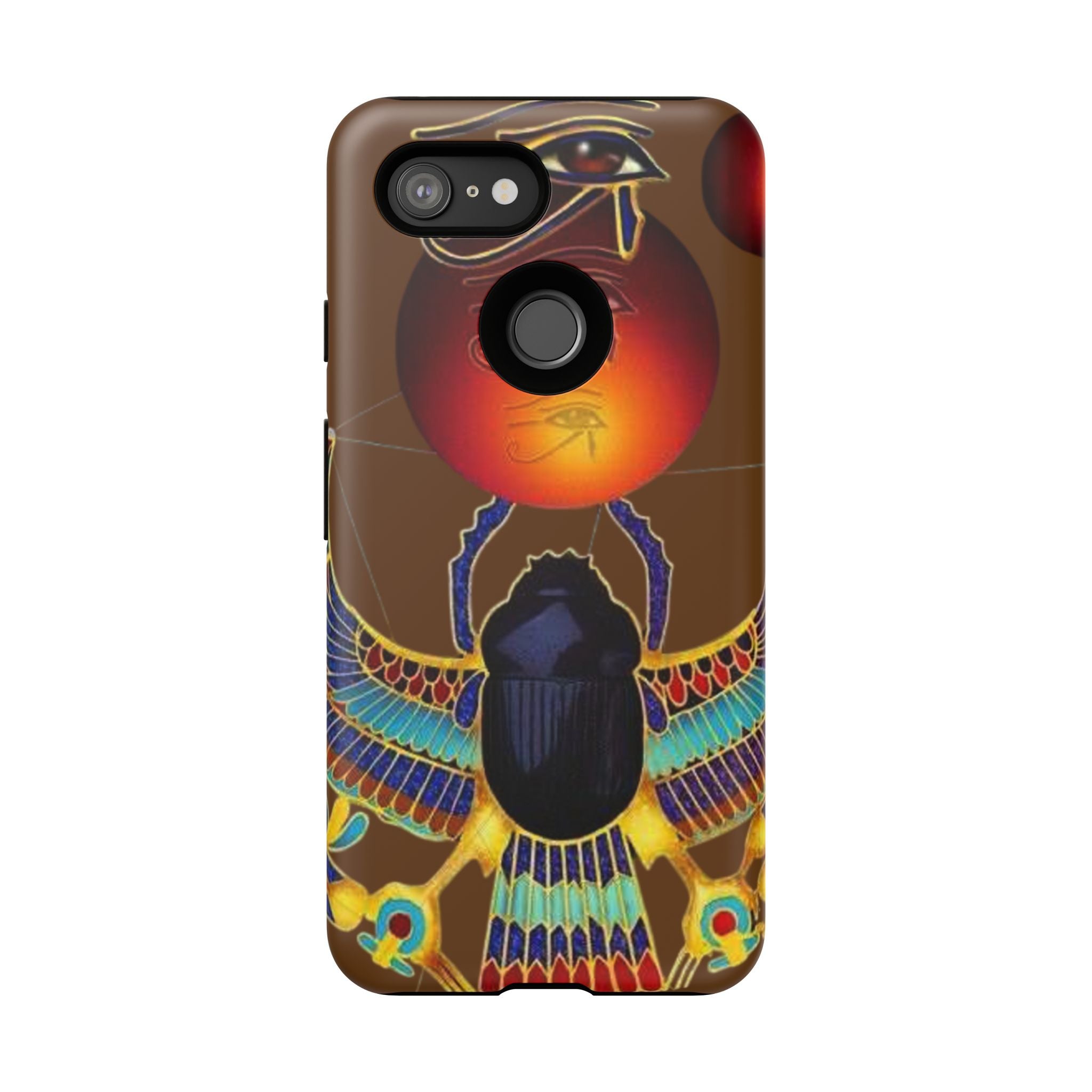 Egyptian Scarab Phone Case | Tough Cases for Unique Style, Protective Cases, Artistic Phone Covers, Gifts for Art Lovers
