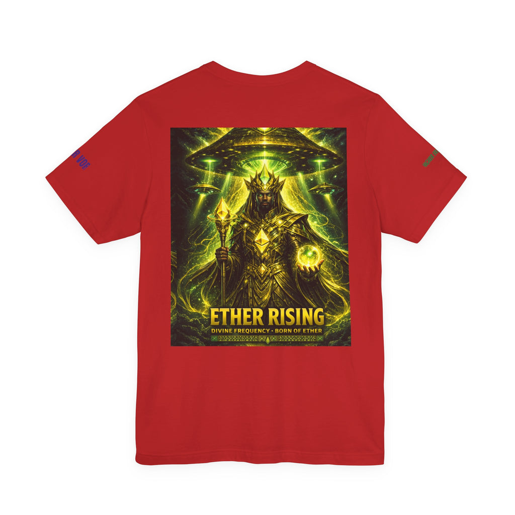 Cosmo Route / Ether Rising  ✅️✅️✅️ Tee — Cosmic Roots Collection Printify