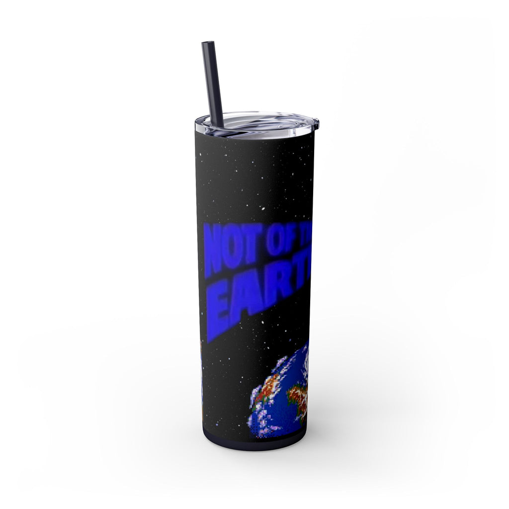 Skinny Tumbler — 'Not of This Earth' Space 20oz Insulated Straw Tumbler
