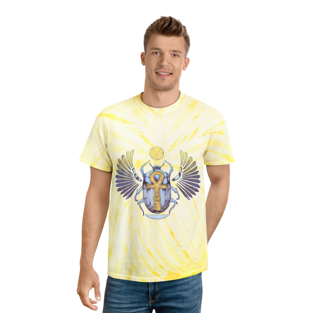 Egyptian Cyclone Tie-Dye Tee — Spiritual Streetwear Printify