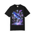 Galaxy Whale T-Shirt — Cosmic Whale Graphic Tee for Ocean & Space Lovers