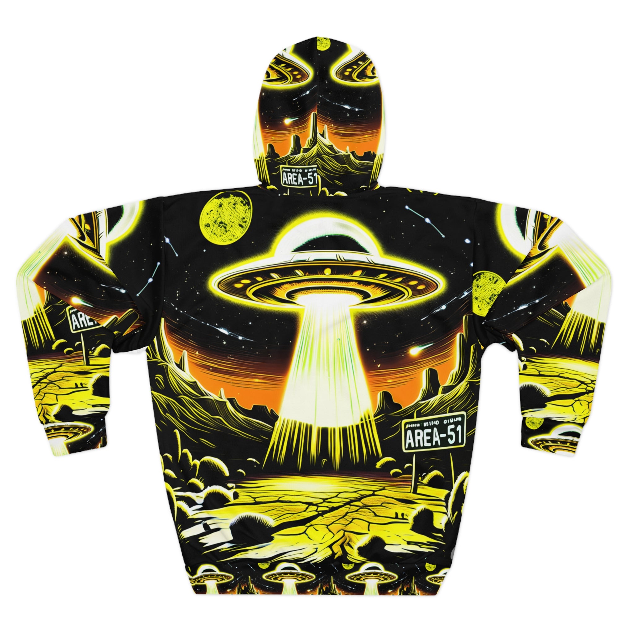 Area 51 UFO Hoodie — Alien Abduction Pullover