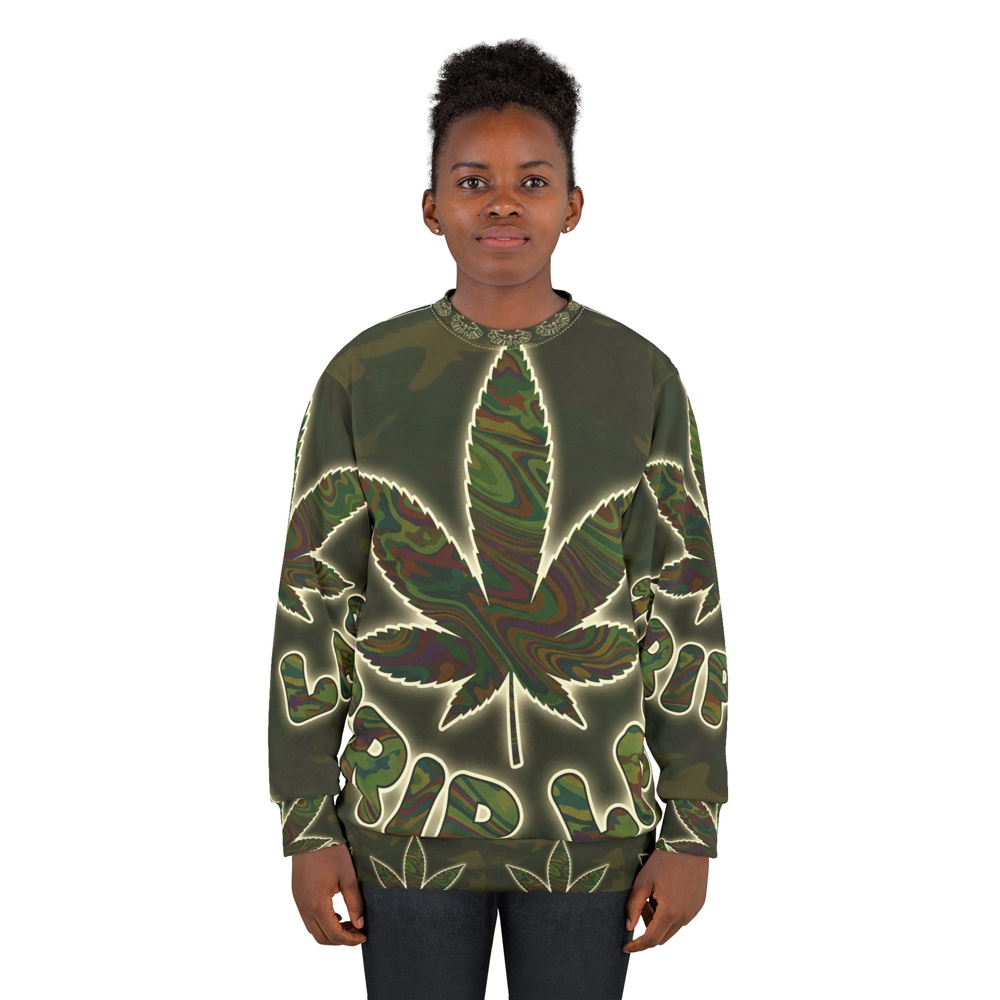 Leaf Trip Lab Sweatshirt (AOP)