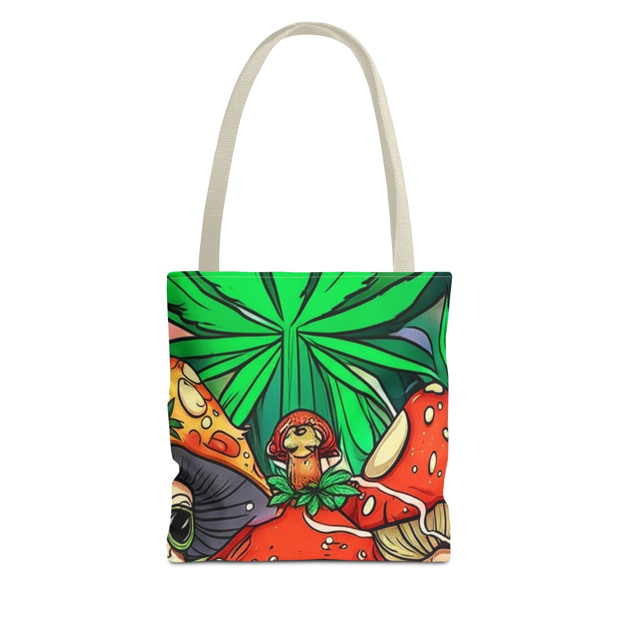 Colorful Cartoon Tote Bag - Quirky Design for Everyday Use, Eco-Friendly Shopping Bag, Perfect Gift for Art Lovers & Festivals Printify