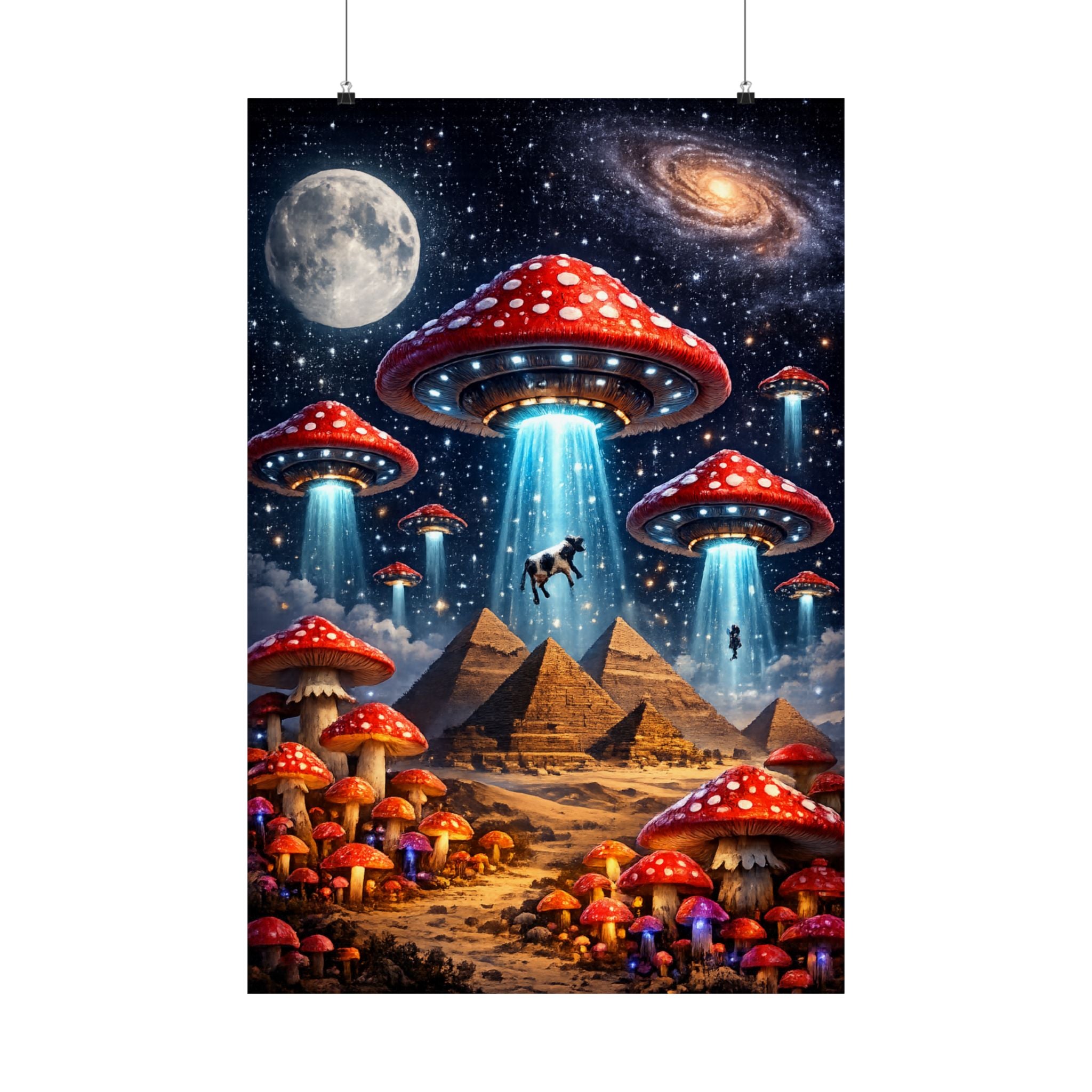 Mushroom Mothership Poster