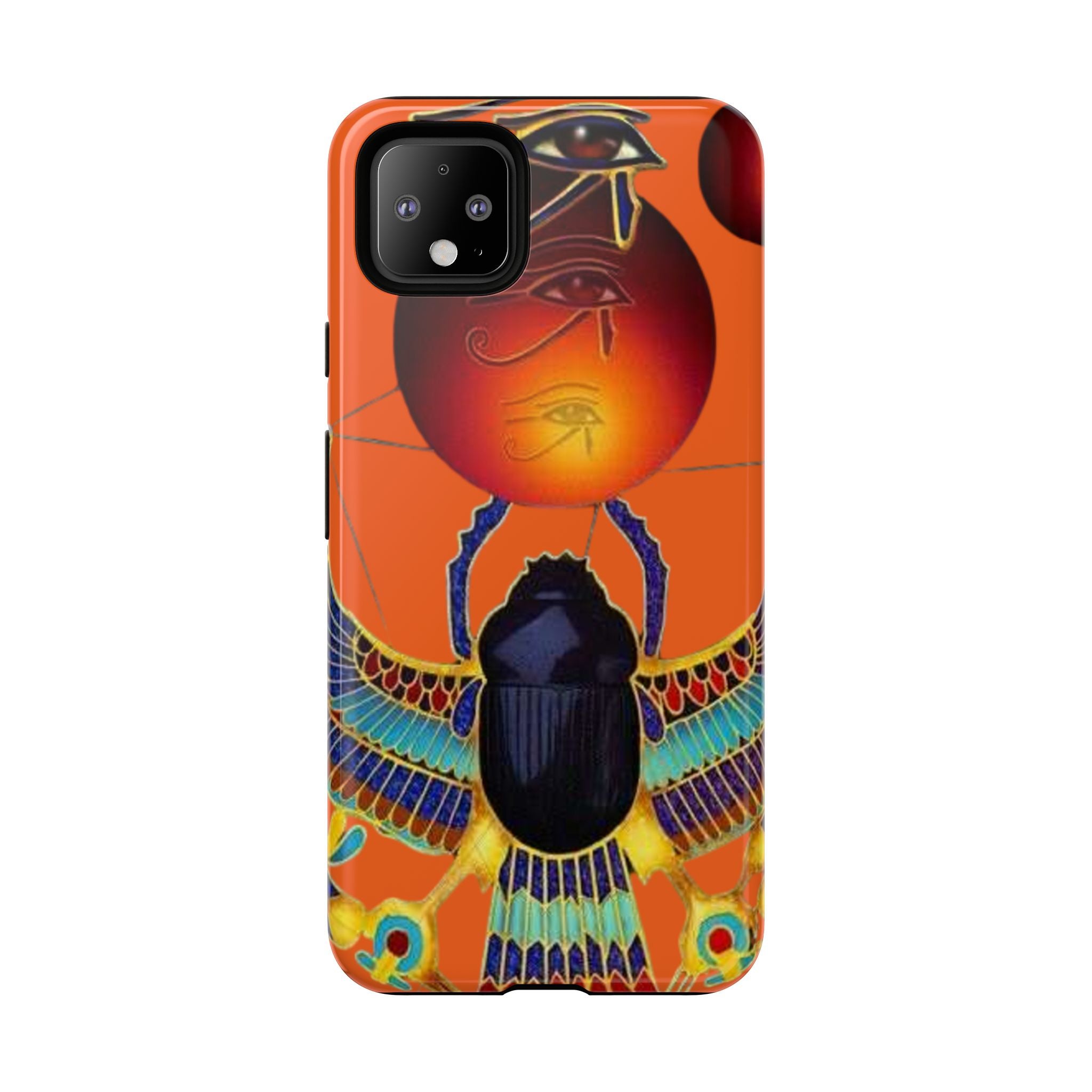 Egyptian-Inspired Phone Case, Tough Phone Cover, Unique Protective Case, Gift for Her, Vibrant Egyptian Art