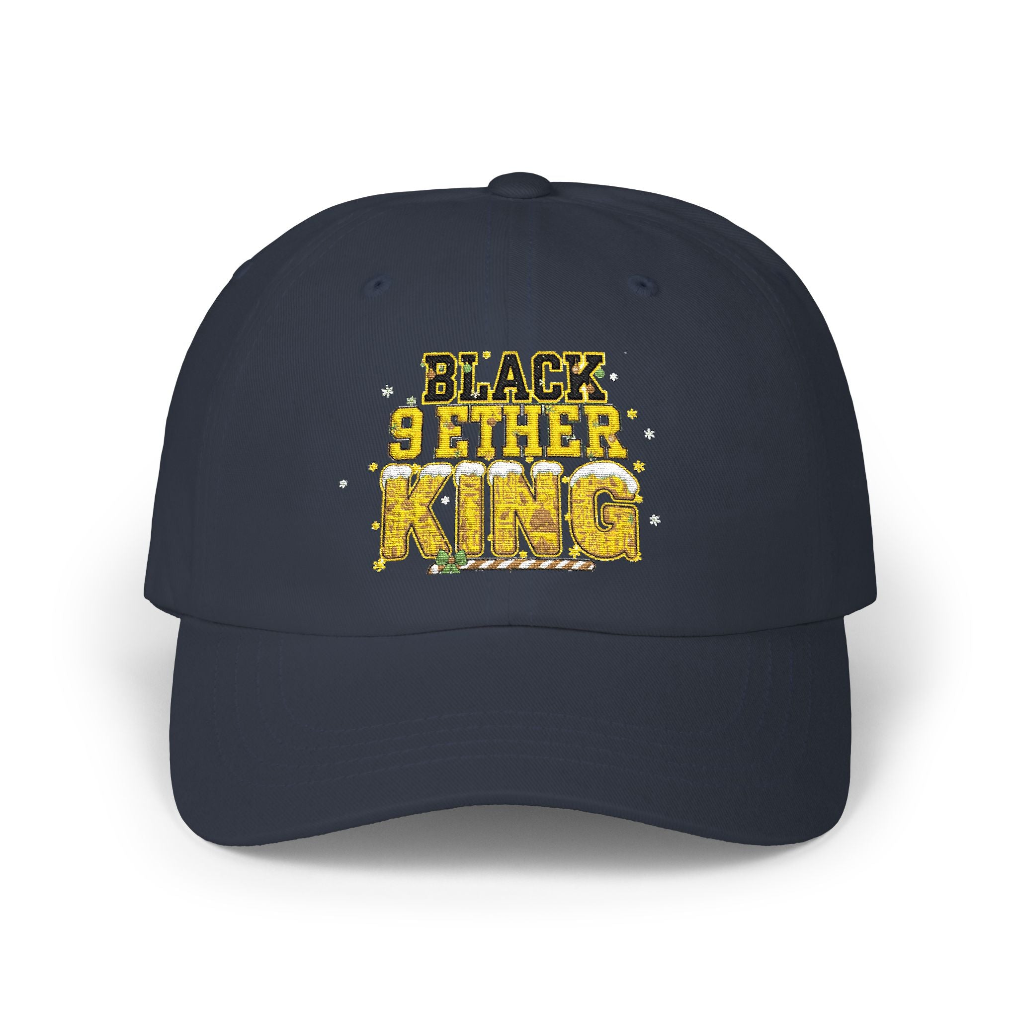 Black Father King Dad Cap — "Black Father King" Embroidered Baseball Hat
